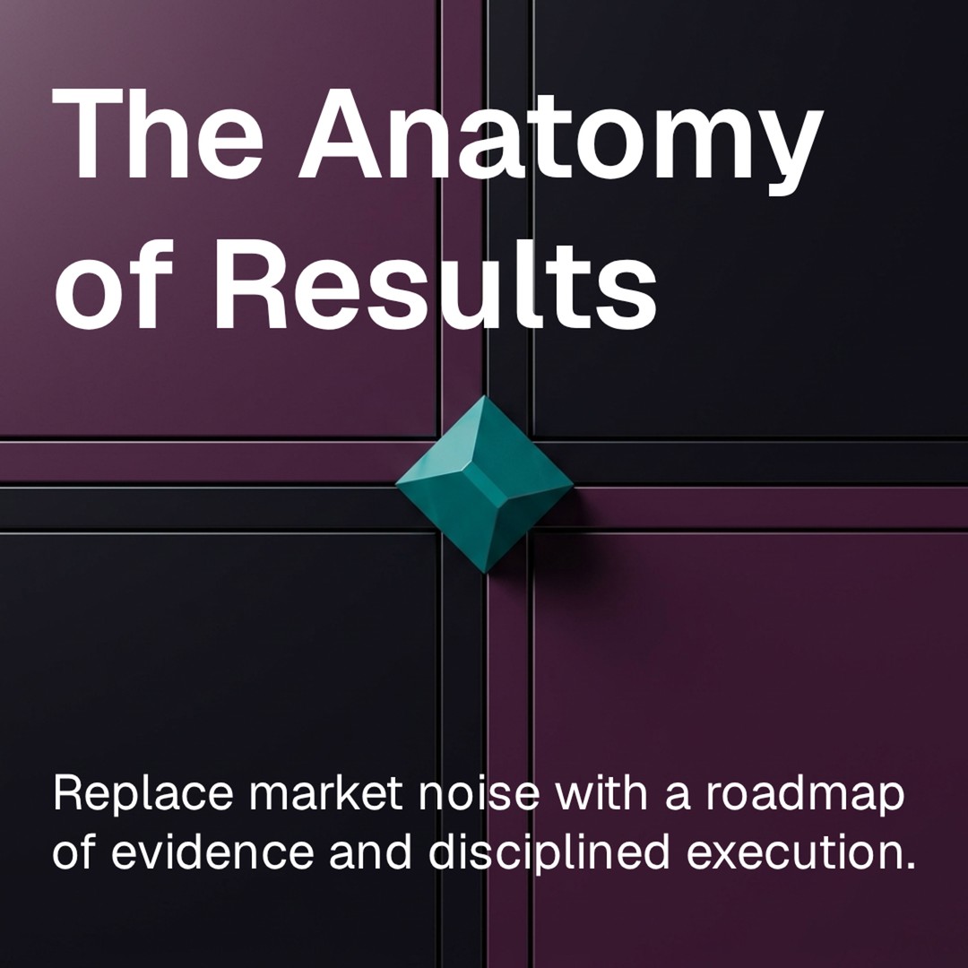 Abstract representation of a structured, evidence-led approach